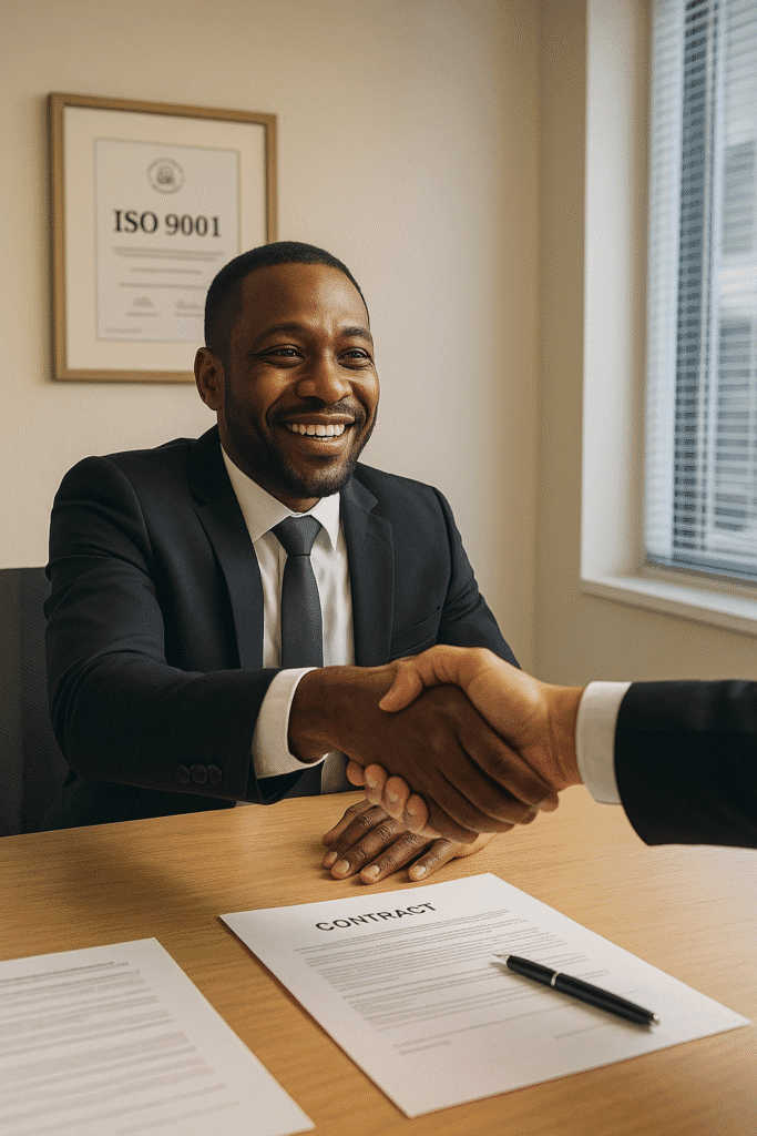 Debunking ISO 9001 Myths wins contracts